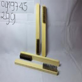 Bàn chải inox cán gỗ 5 hàng, Bàn chải inox công nghiệp