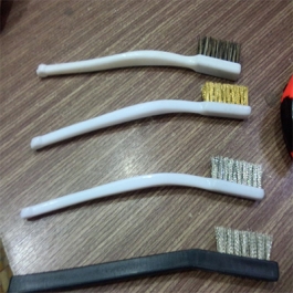 Bàn chải inox cán nhựa, Bàn chải sợi inox cán nhựa