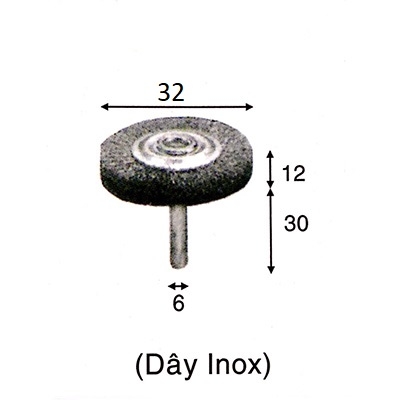 Chổi cước chữ T dây inox 32mm